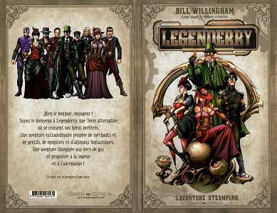 Legenderry - Tome 1 - L'Aventure Steampunk