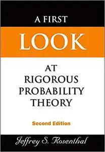 First Look at Rigorous Probability Theory (Repost)