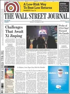 The Wall Street Journal - 12 November 2012 (Asia)
