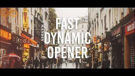 Fast Dynamic Opener - Project for After Effects (VideoHive)