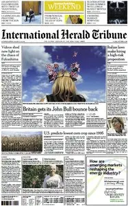 International Herald Tribune Weekend Edition August 11-12 2012