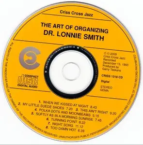 Dr. Lonnie Smith - The Art Of Organizing (2009) {Criss Cross Jazz - Criss 1318}