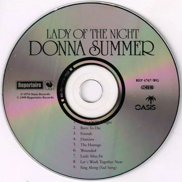 Donna Summer - Lady Of The Night (1974) {1999, Reissue} / AvaxHome