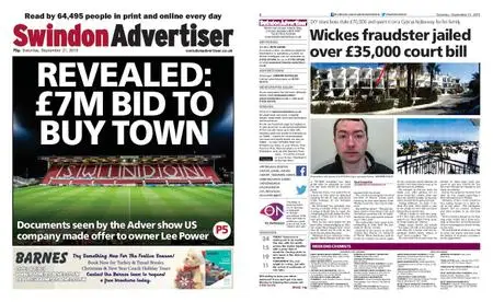 Swindon Advertiser – September 21, 2019