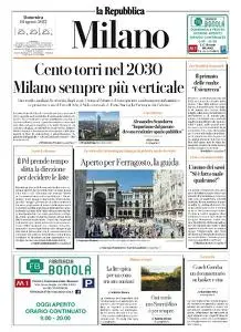 la Repubblica Milano - 14 Agosto 2022