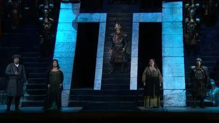 Verdi - Nabucco (Domingo, Monastyrska; Levine) 2017 [HDTV 720p]