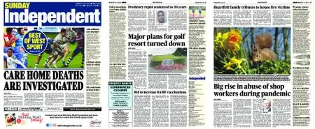 Sunday Independent Bristol Yeovil and Somerset – March 14, 2021