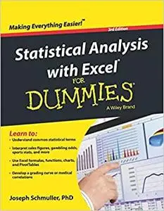 Statistical Analysis with Excel for Dummies Ed 3