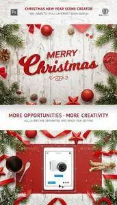 CreativeMarket - Christmas New Year Scene Creator