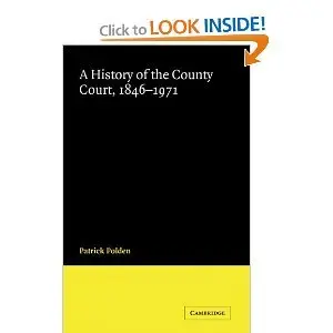 A History of the County Court, 1846-1971