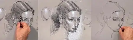 Drawing The Female Head from Above by Danny Galieote