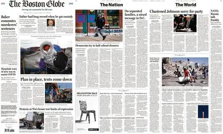 The Boston Globe – January 13, 2022