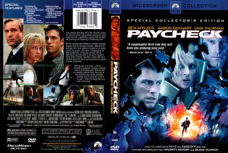 Paycheck (2003) Special Collector's Edition