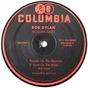 Bob Dylan - Modern Times (US Original) Vinyl rip in 24 Bit/96 Khz + CD-format 
