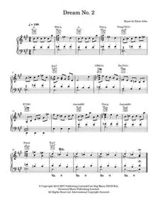 Dream #2 (Instrumental) - Elton John & Kiki Dee (Piano Solo)