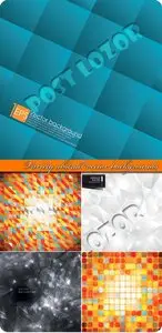 Variety abstract vector backgrounds