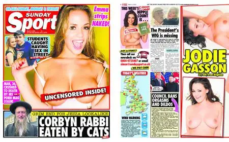 The Sunday Sport – March 03, 2019