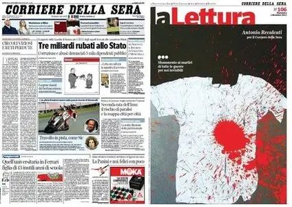 Il Corriere della Sera (01-12-13) + La Lettura