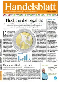 Handelsblatt vom 29 April 2015