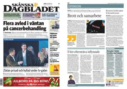 Skånska Dagbladet – 13 november 2018