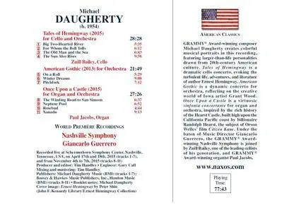 Zuill Bailey, Paul Jacobs - Daugherty: Tales of Hemingway (2016) [Official Digital Download 24/96]