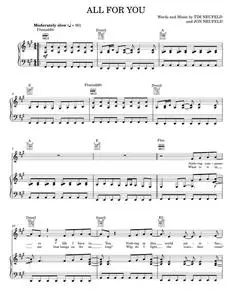 All for you - Starfield (Piano-Vocal-Guitar)