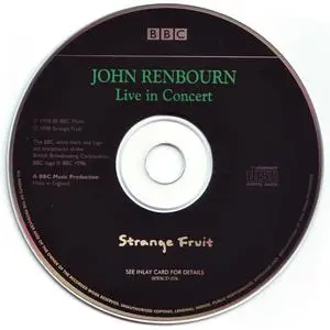 John Renbourn - BBC Live In Concert (1998) {Strange Fruit SFRSCD076 rec 1978-1980}