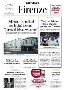 la Repubblica Firenze - 17 Gennaio 2022