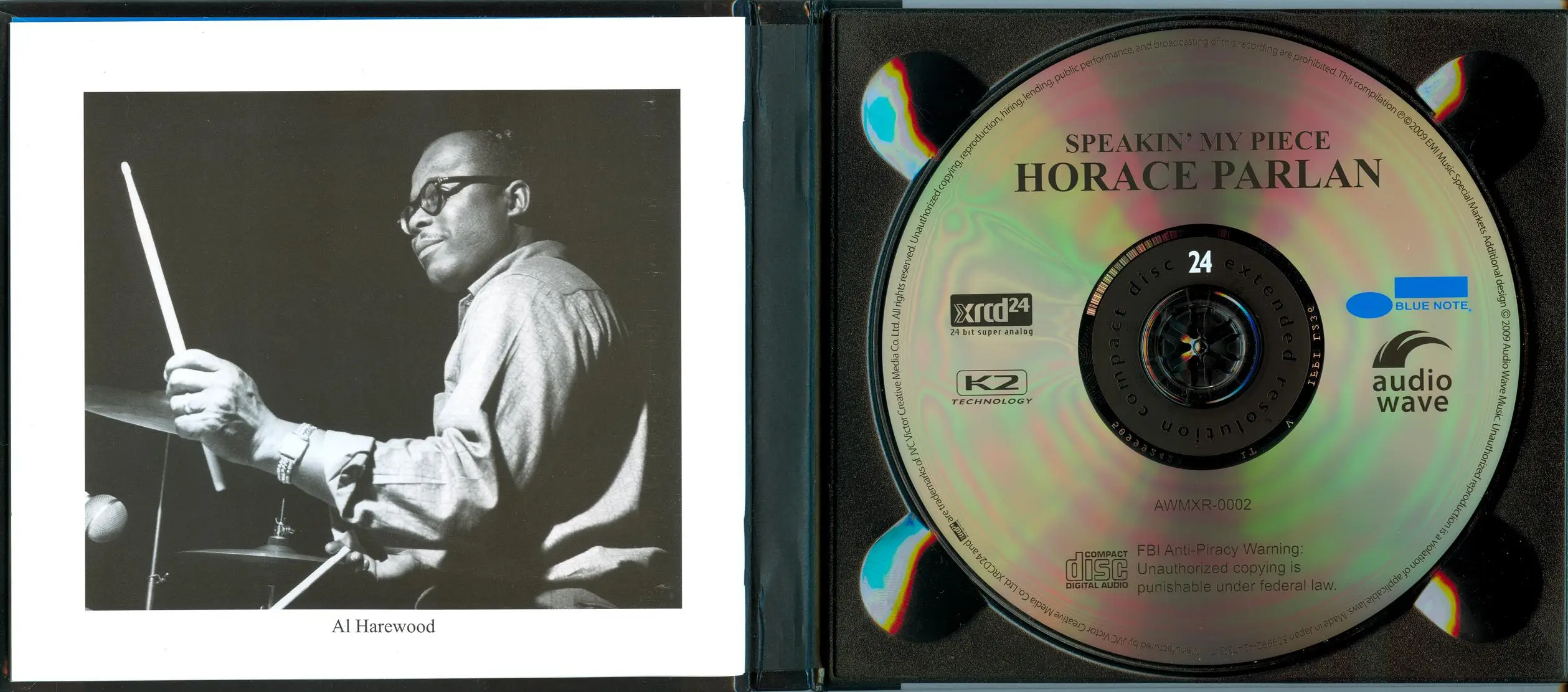 Horace Parlan - Speakin' My Piece (1960) {2009 Audio Wave XRCD24 ...