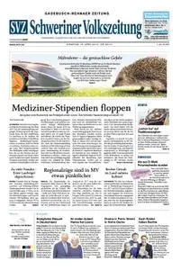 Schweriner Volkszeitung Gadebusch-Rehnaer Zeitung - 16. April 2019