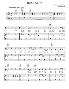 Dear abby - John Prine (Piano-Vocal-Guitar)