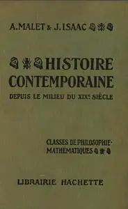 Jules Isaac, André Alba, "Histoire contemporaine depuis le milieu du XIXᵉ siècle"
