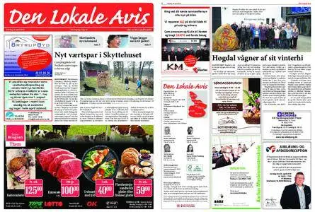 Den lokale avis – 18. april 2018