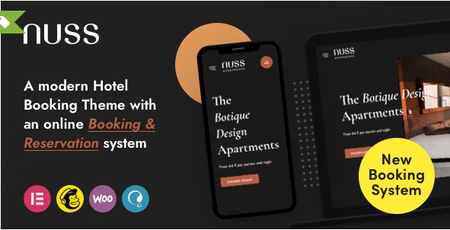 Themeforest - Nuss v1.1.6 - Hotel Booking WordPress