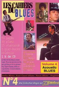 JJ Rébillard, "Les cahiers du Blues Vol.4 Acoustic Blues (+1 CD) - Guitare Tab"