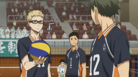 Haikyuu!! Second Season - 24 Dual Audio 10bit BD1080p x265