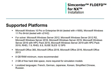 Siemens Simcenter FloEFD 2412.0.0 v6737