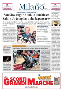 il Giornale Milano - 8 Novembre 2025