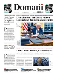 Domani - 22 Gennaio 2025