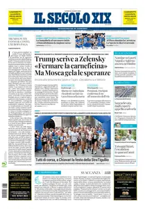 Il Secolo XIX Genova - 25 Agosto 2025