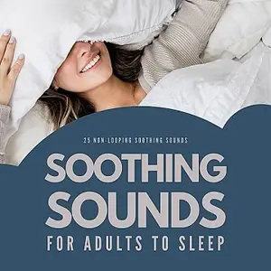 Soothing Sounds For Adults To Sleep: 25 Non-Looping Soothing Sounds [Audiobook]