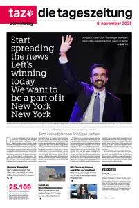 taz die tageszeitung - 06 November 2025