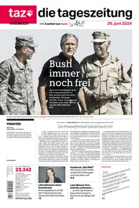 taz die tageszeitung  - 26 Juni 2024