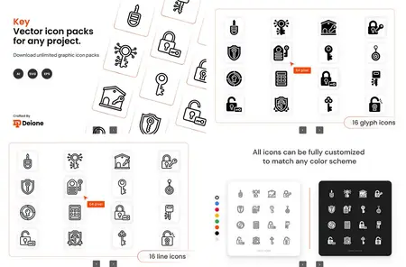 EE - Key Icons TZ83GLS
