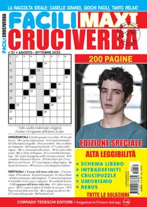 Facili Cruciverba N.31 - Agosto-Ottobre 2025