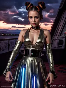 AI Laura Bailey - Star Wars Jedi Sith Force (AI Generated)