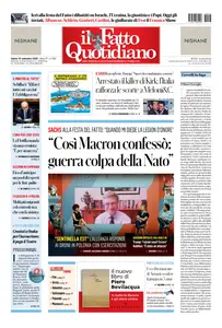 Il Fatto Quotidiano - 13 Settembre 2025