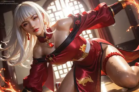Fighting Girls - Preview (AI Generated)