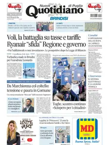 Quotidiano di Puglia Brindisi - 28 Febbraio 2025