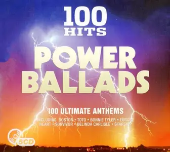 VA - 100 Hits - Power Ballads (2016)